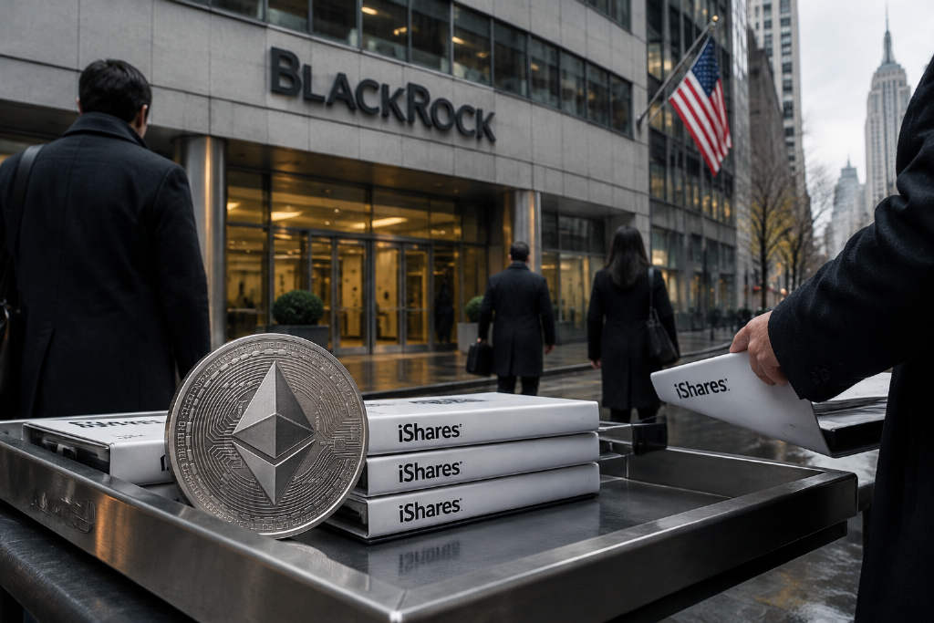 BlackRock’s Spot Ethereum ETF Saw About $75 Million in Net Selling on Oct. 12