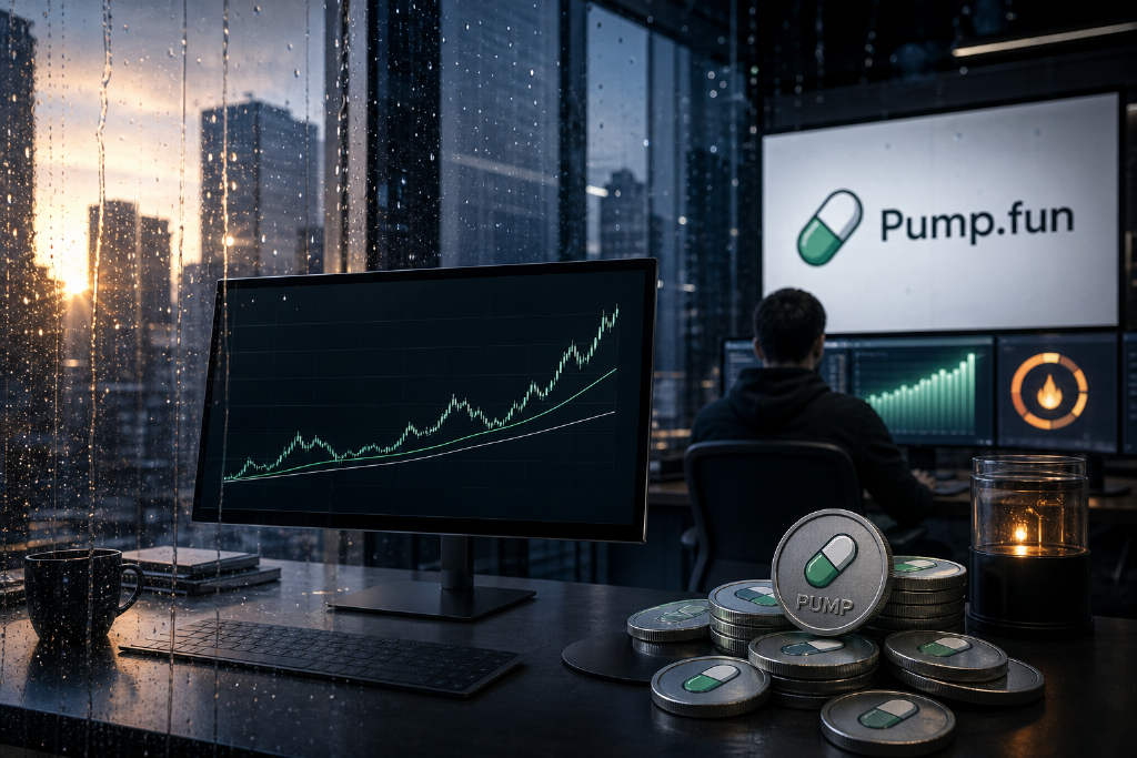 PUMP 首现黄金交叉,Pump.fun 周收入升至 7 个月高点