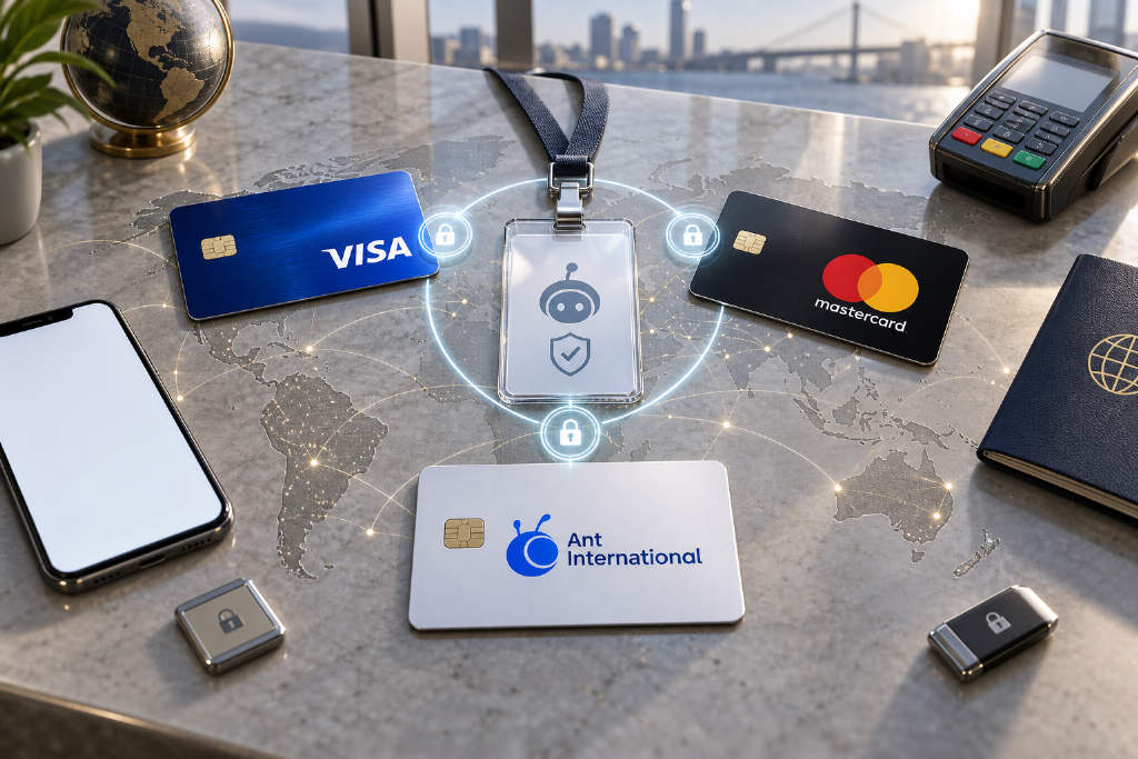 Visa、万事达与蚂蚁国际推进 AI Agent 身份认证互认