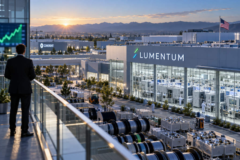 Lumentum 美股盘前涨超 6%,Coherent 涨超 4%