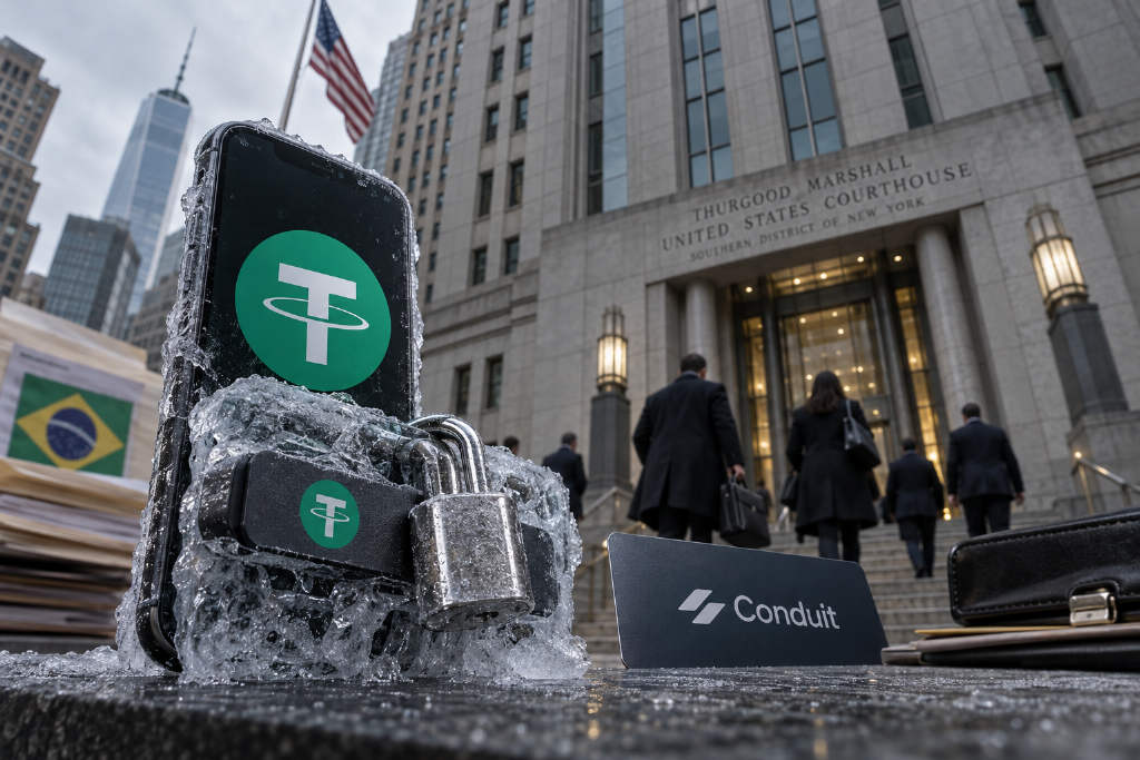 Conduit 起诉 Tether 冻结 276 万美元 USDT 超一年