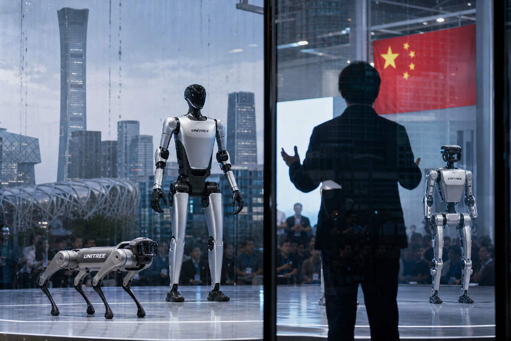 Unitree founder Wang Xingxing says embodied AI could hit its ChatGPT moment in as little as two to three years