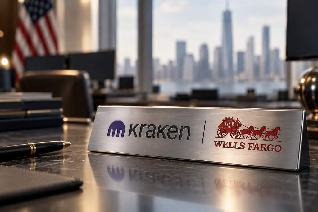 知情人士:富国银行正与 Kraken 母公司 Payward 洽谈加密交易流动性合作