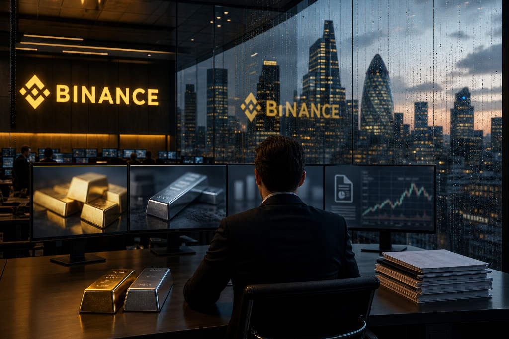 Binance TradFi 永续合约交易量半年增长 117 倍