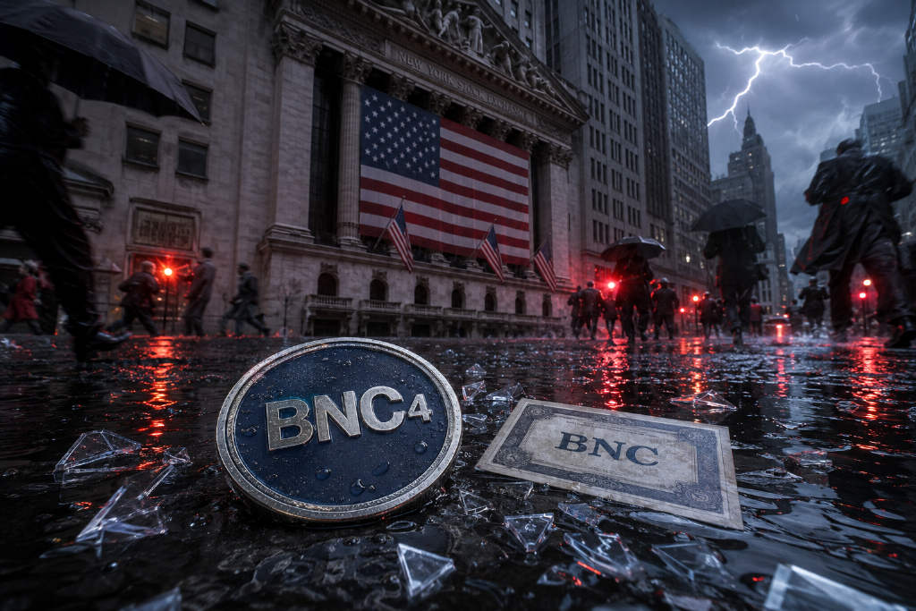 BNC4 Crashes 85% After Hitting $35, Now Trades at $4.7