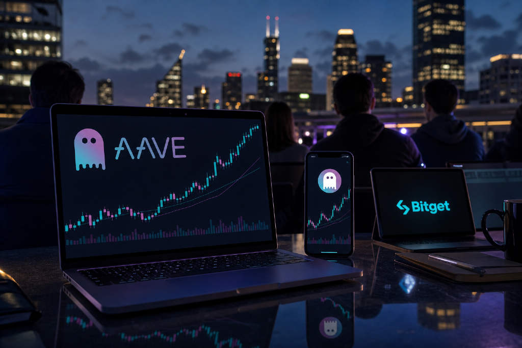 AAVE 站上 130 USDT,24 小时涨幅 4.27%