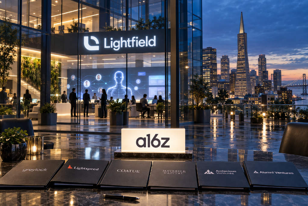 Lightfield 完成 4700 万美元 A 轮融资,a16z 领投