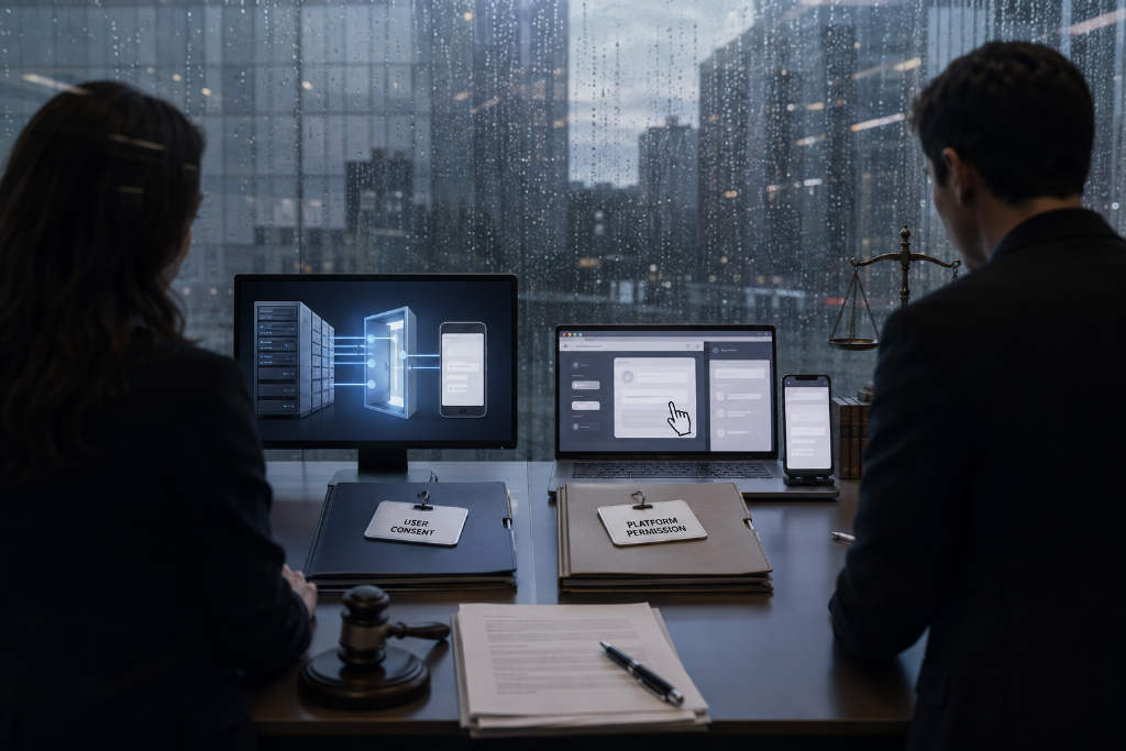 Legal analysis weighs whether AI agents need both user consent and platform permission to act on a user’s behalf