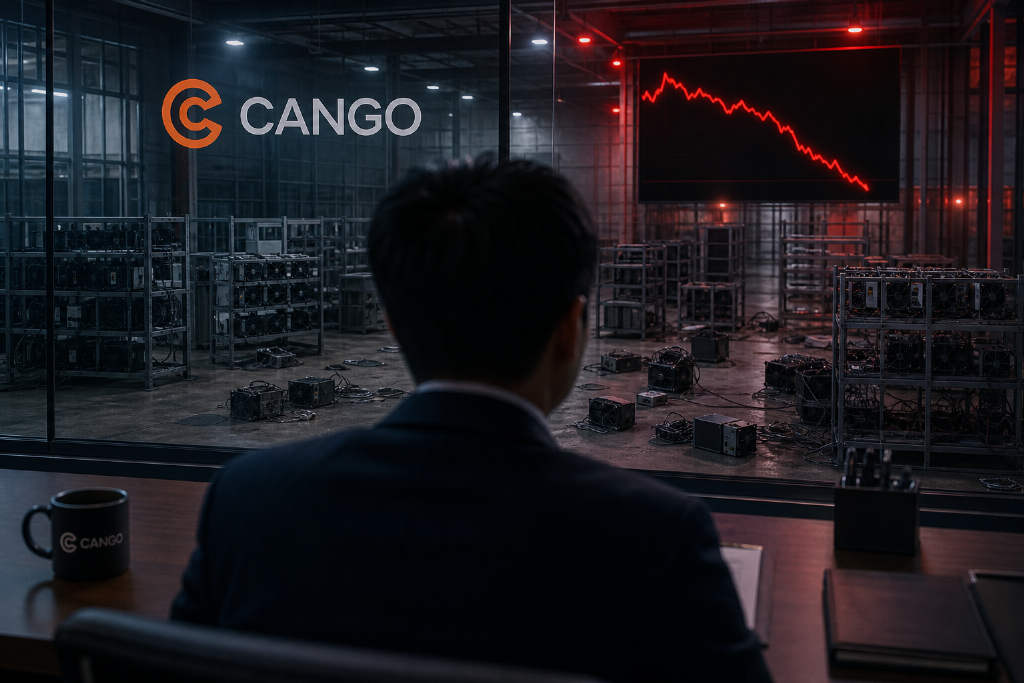 比特币矿企Cango二季度亏损8160万美元,股价暴跌20%
