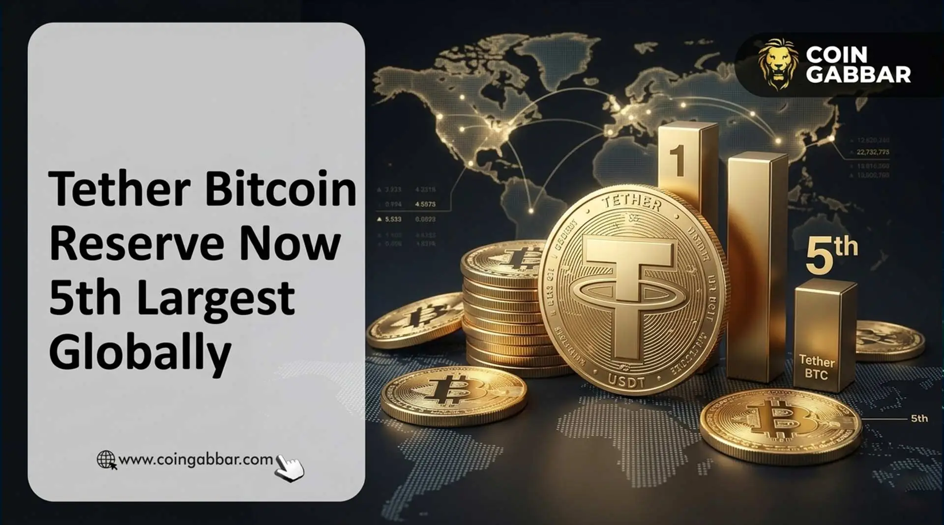 Tether再转入951枚BTC,比特币储备升至97141枚