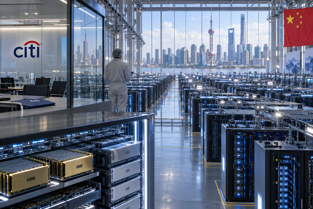 Citi analyst says AI funding, not memory supply alone, is the key variable; stays bullish on HBM and SSD demand