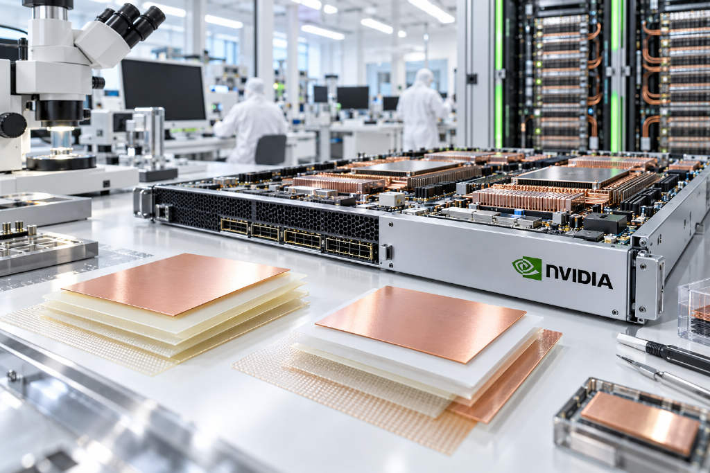 Kuo says Nvidia is testing glass-fiber-free hydrocarbon CCL for Rubin Ultra NVL576