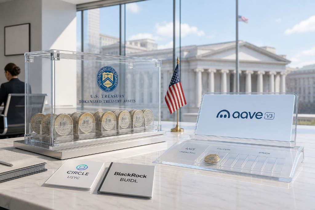 Aave V3 占据代币化美债 DeFi 份额 64.1%,实际借贷利用率仅 0.7%