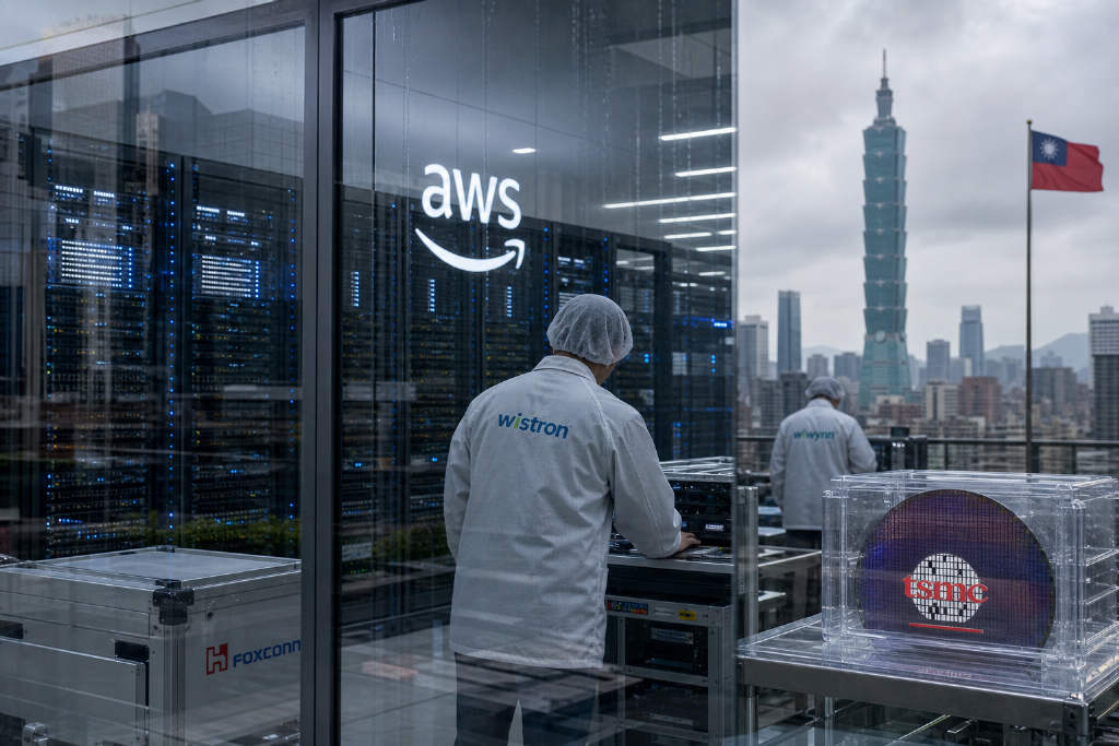 亚马逊上调 AWS 资本支出,带动世芯、纬颖、鸿海订单增长