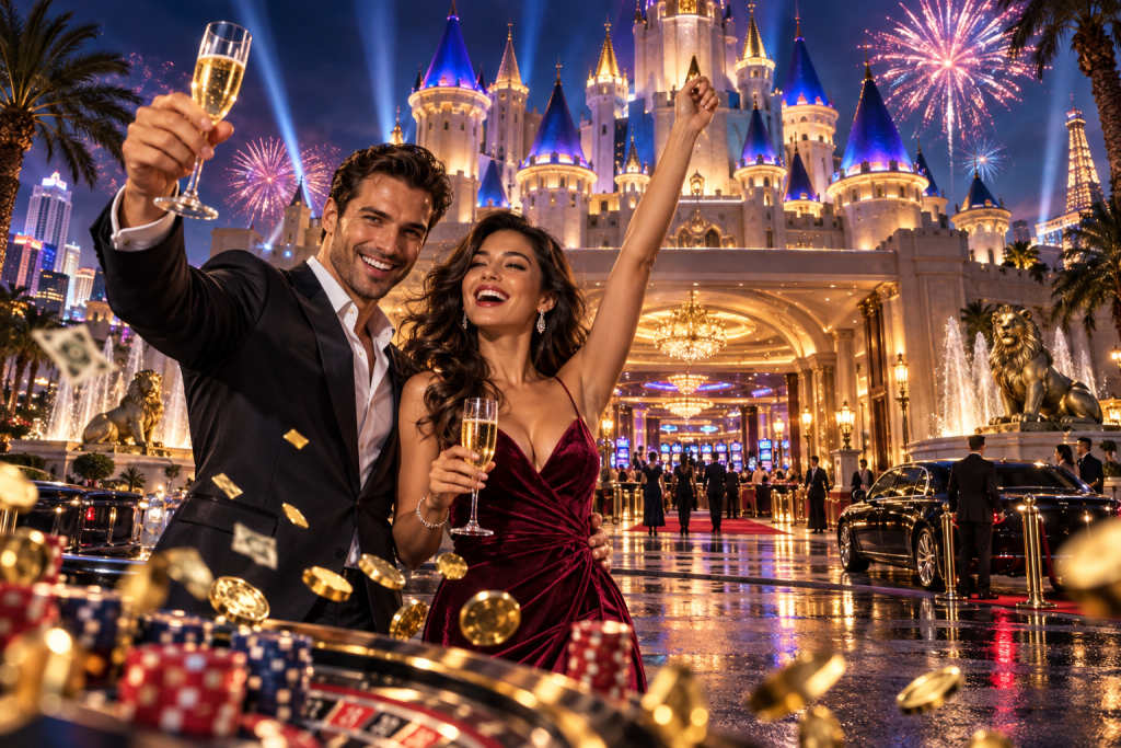 Excalibur Hotel & Casino Las Vegas: location, scale, lodging variables, and how comping works