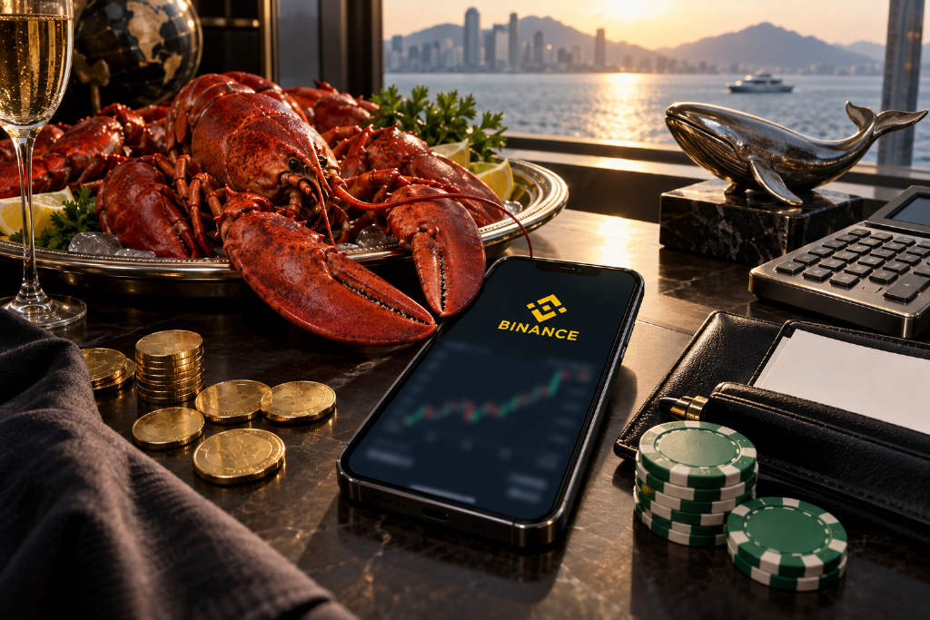 Binance 合约鲸鱼地址“单老婆”靠“龙虾”多单跻身多周期盈利榜