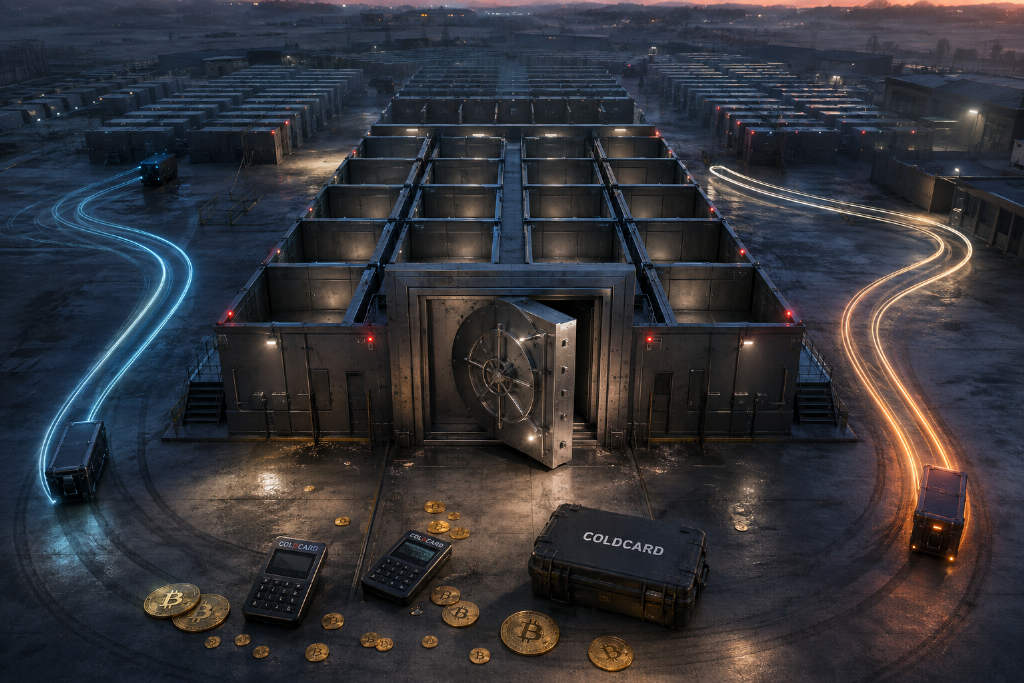 Coldcard第三波盗币转出97 BTC,11个最大金库已被清空