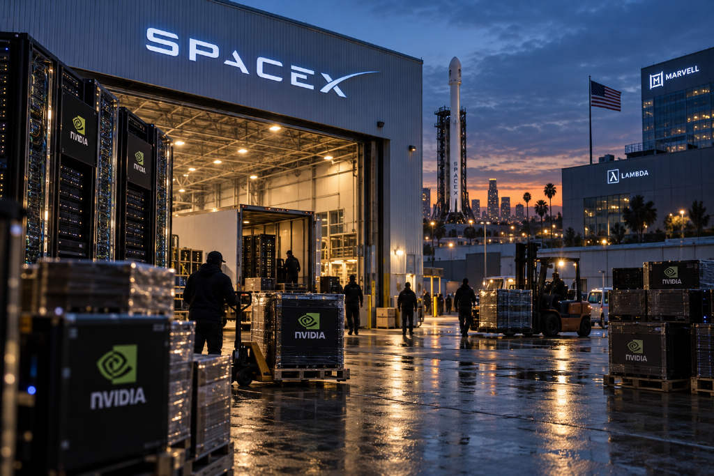WhiteLine Daily: SpaceX said to seek $40 billion for Nvidia chips as Lambda backlog reaches $50 billion