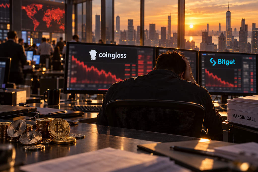 Coinglass:24 小时全网爆仓 5.71 亿美元