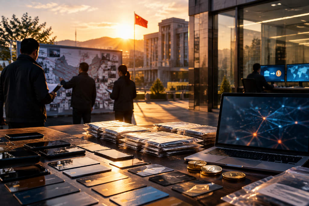 Baotou police investigate crypto money laundering case; seven sentenced for illegal business operations