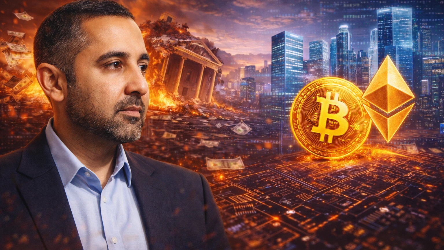 Coinbase前CTO Balaji:从未如此看好加密币,规则秩序崩毁代码秩序崛起