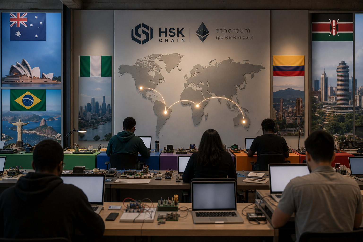HSK Chain 赞助 EAG 澳非拉黑客松并设六站独立赛道