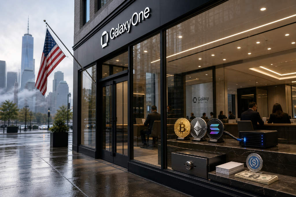 Galaxy 在 GalaxyOne 推出加密组合授信,支持 BTC、ETH 与 SOL 抵押借款