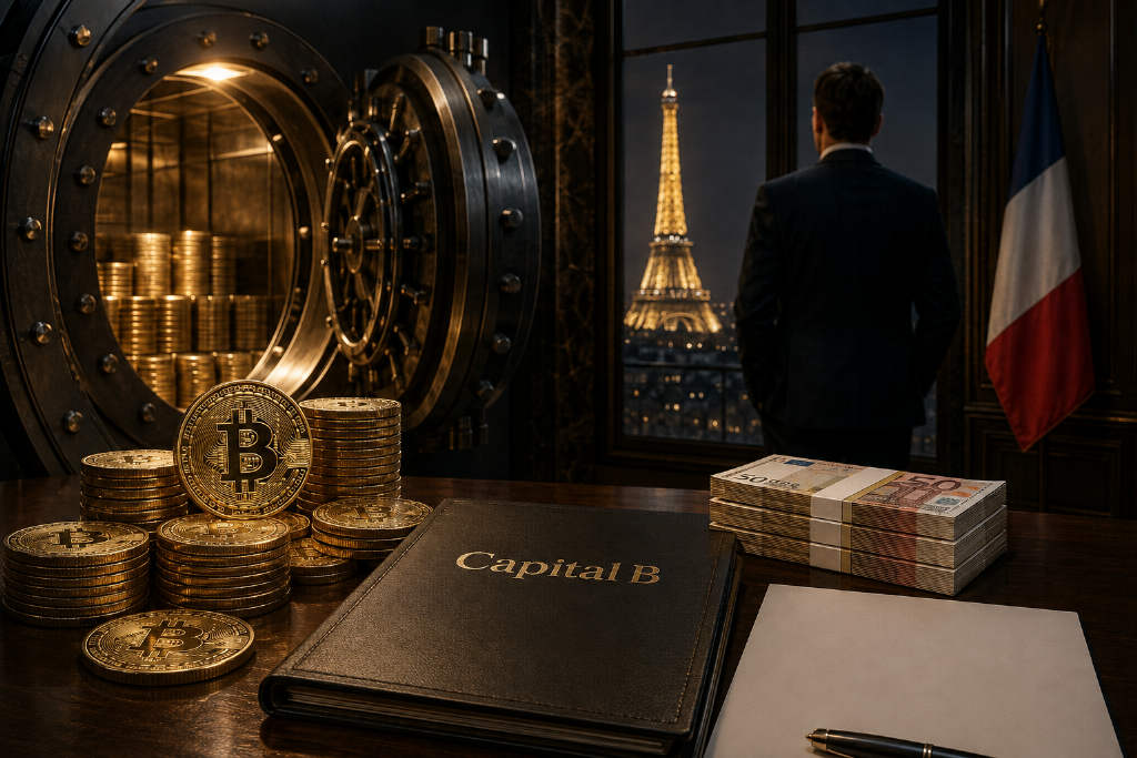 Capital B 斥资 2530 万欧元增持 376 枚比特币
