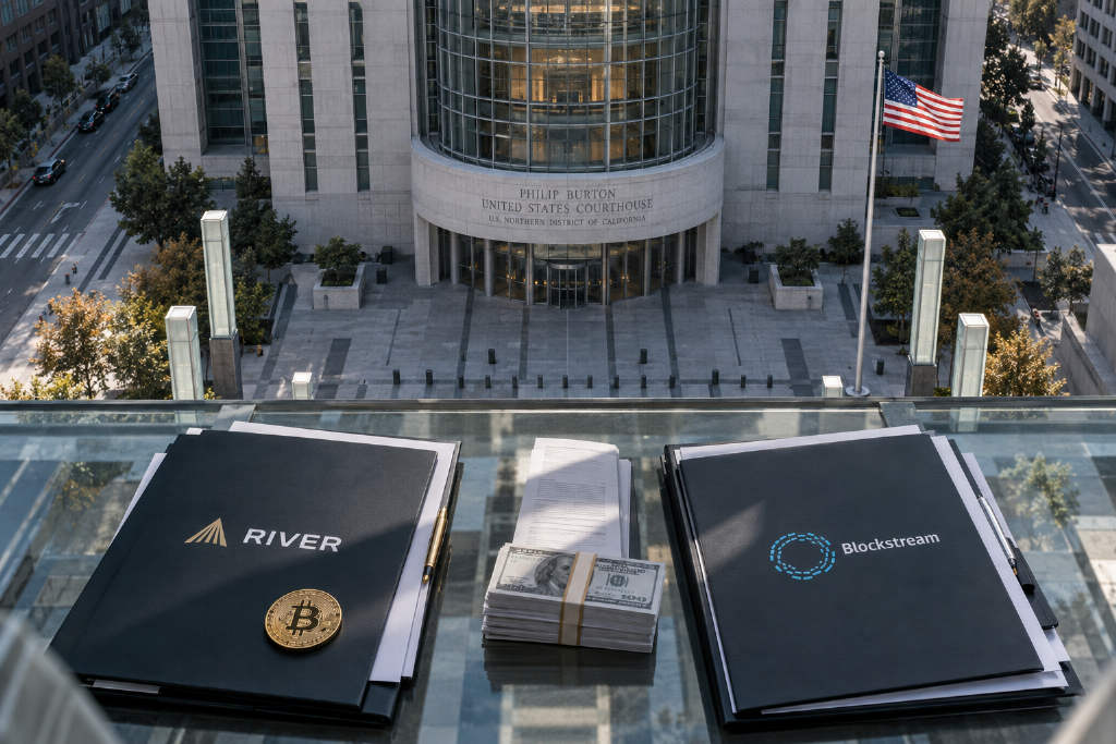 River Financial起诉Blockstream Services Canada涉违约逾670万美元