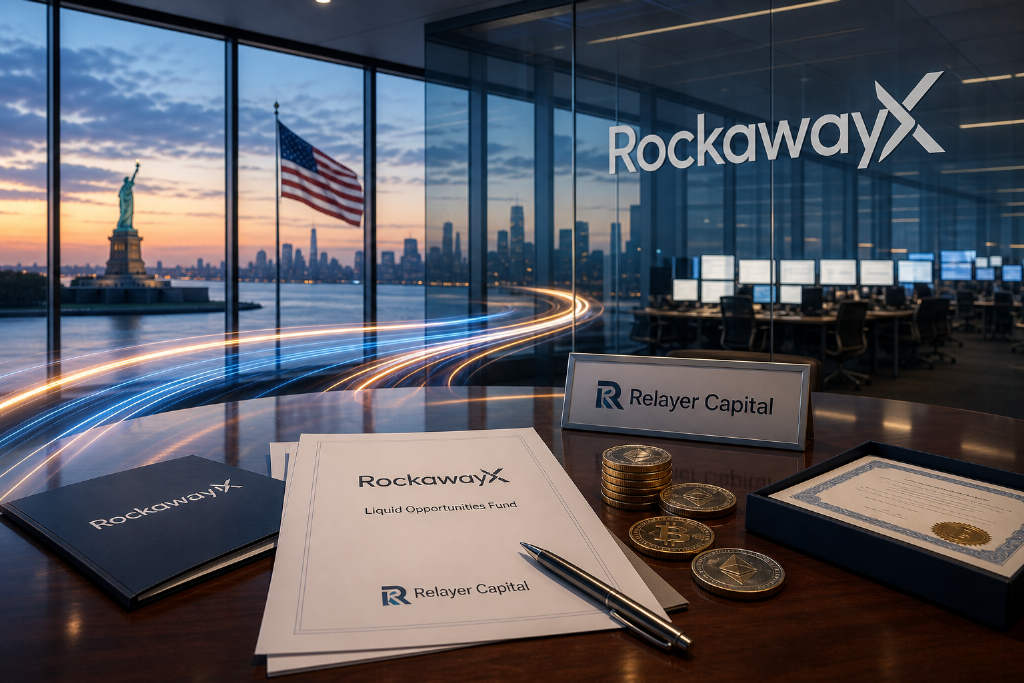 RockawayX收购Relayer Capital,布局美国加密业务