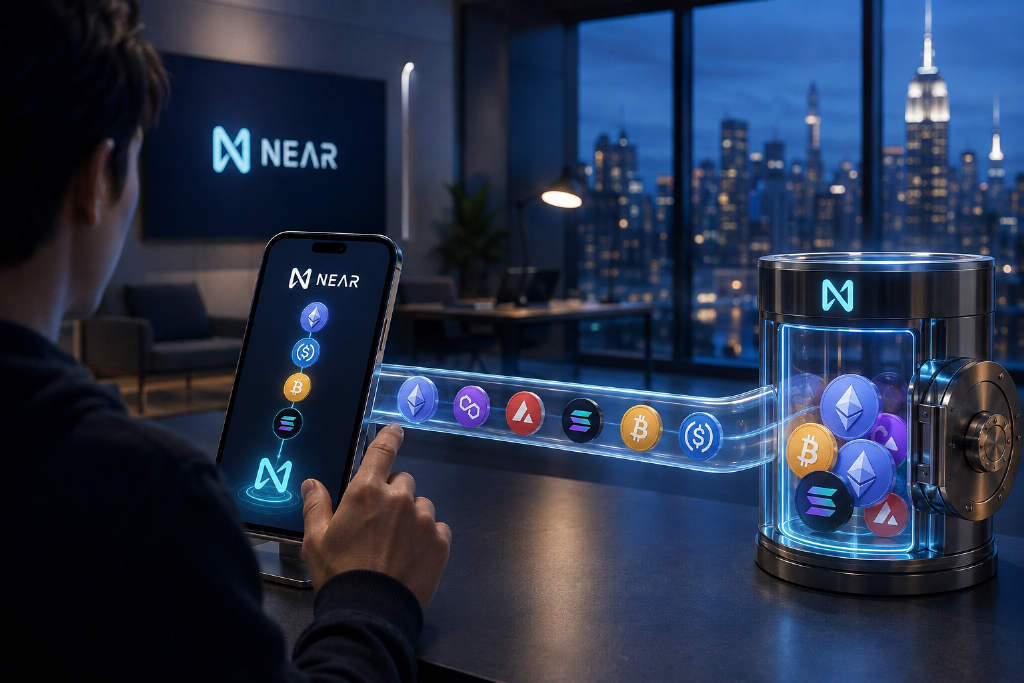 NEAR上线Swap to Earn,兑换即存入收益金库