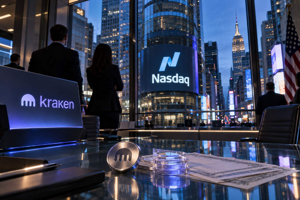 纳斯达克旗下机构向 Kraken 母公司投资 1 亿美元,估值升至 210 亿美元
