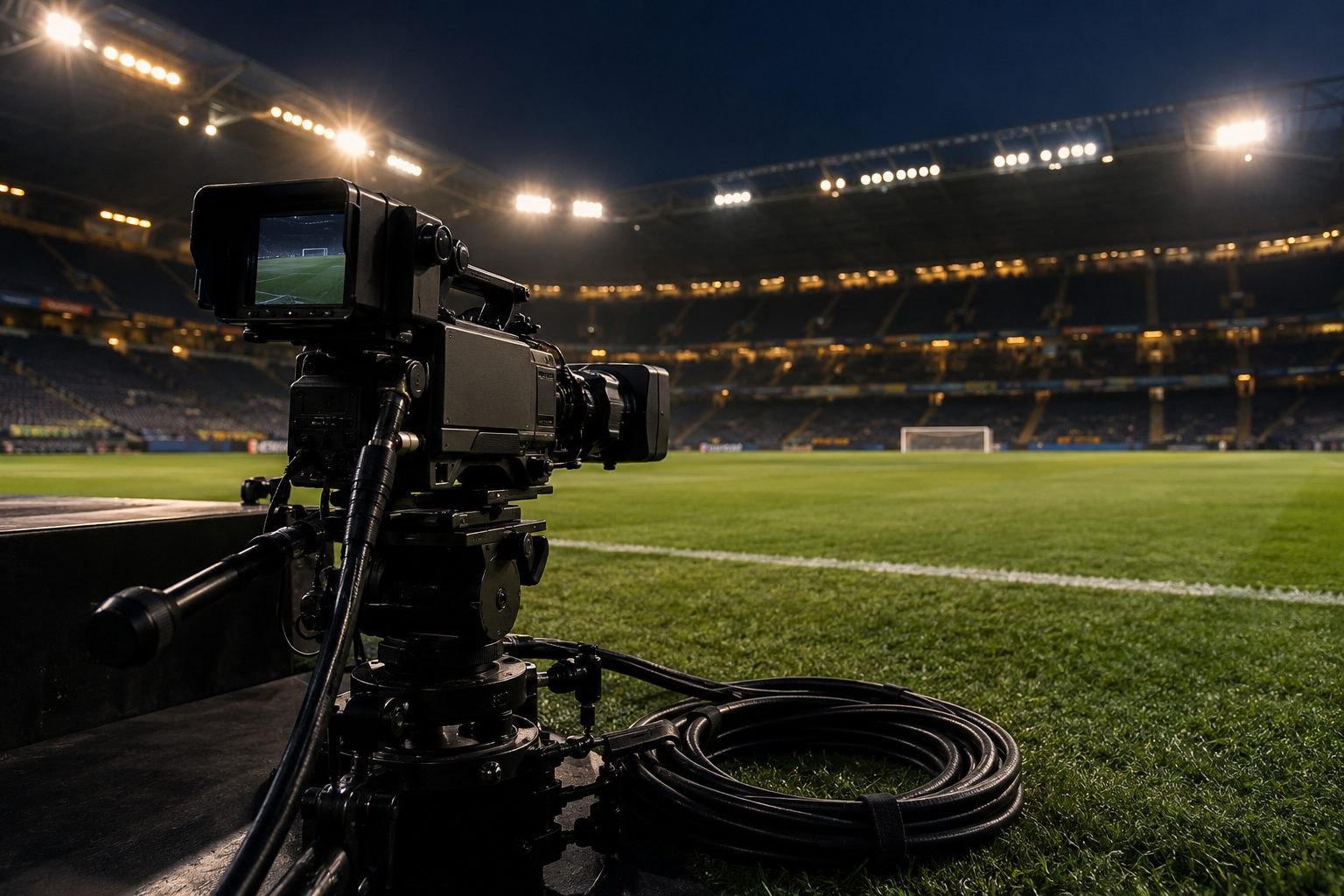 How many cameras are at a Premier League match?