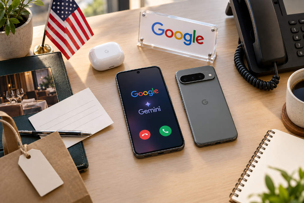 Google launches Call for Me, letting Gemini place business calls for Pixel 11 users