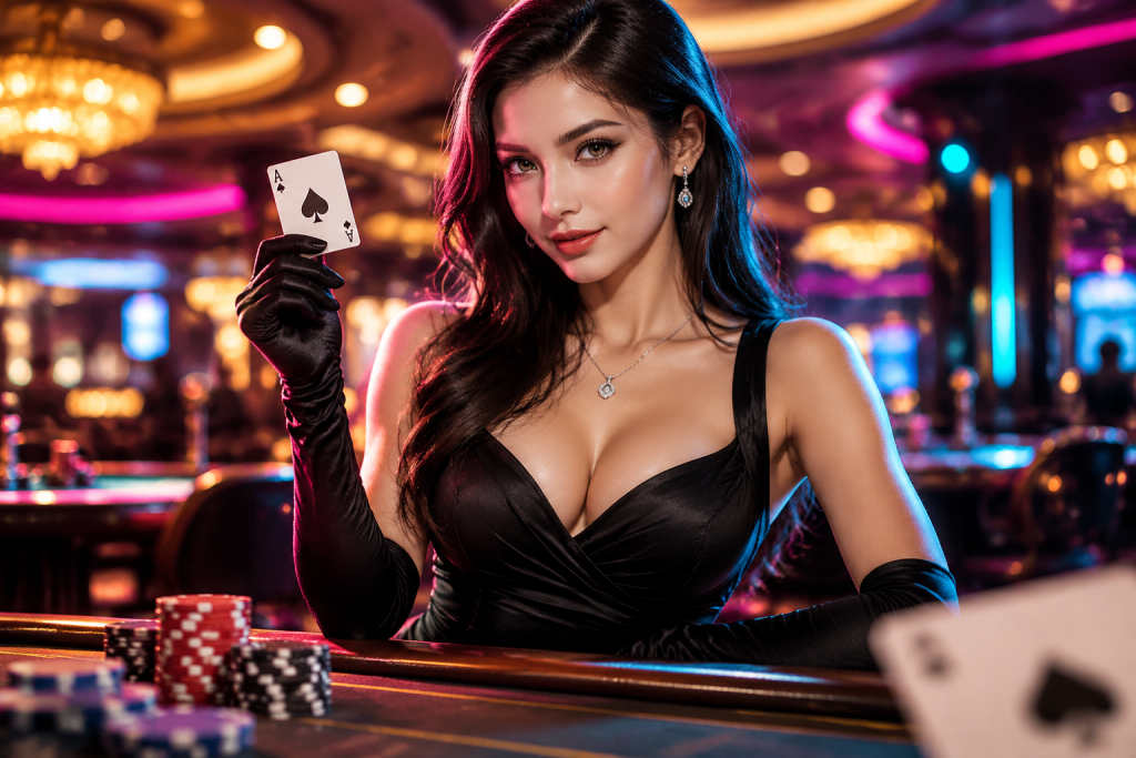 Reading 'ENH Beta' on a Blackjack Table