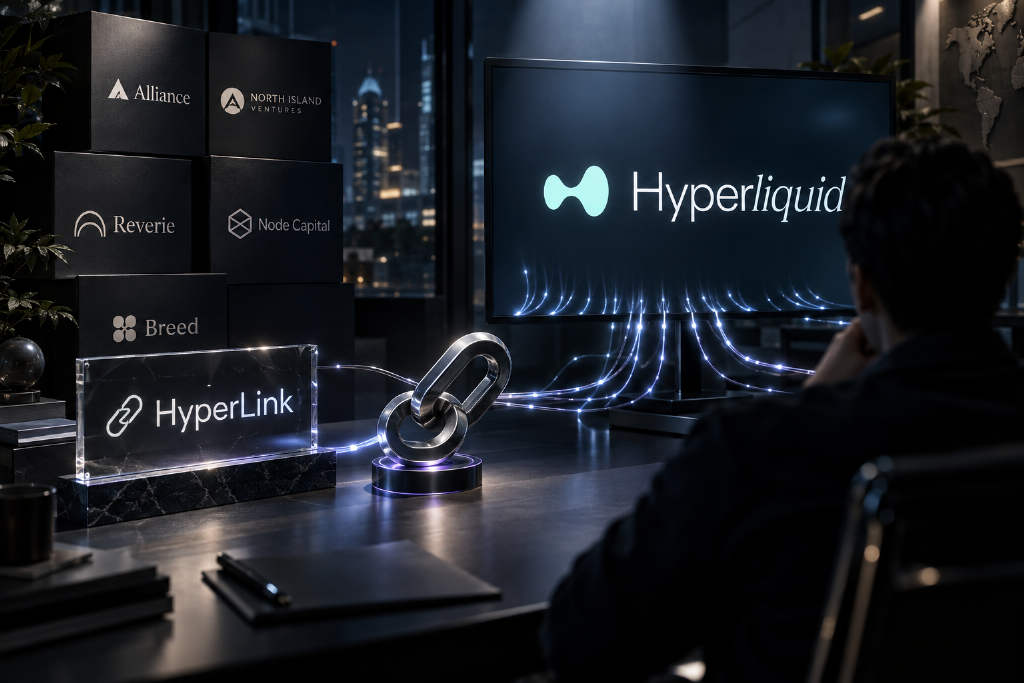 HyperLink完成250万美元融资,称目标拿下Hyperliquid 10%交易量
