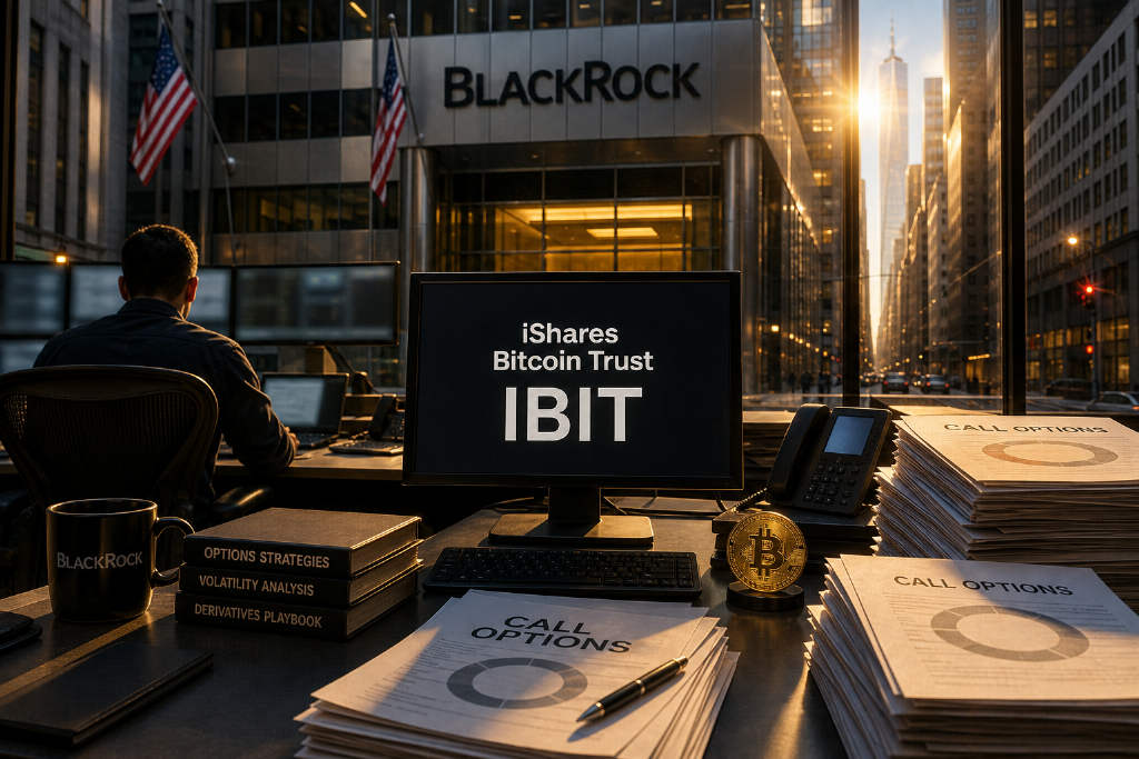 IBIT看涨期权成交量达158万张,3日看涨偏度升至年内高位