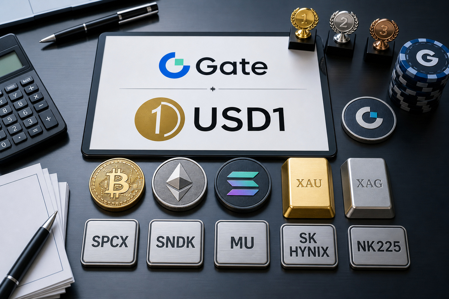 Gate将上线9个USD1永续合约并推出手续费优惠与先锋赛