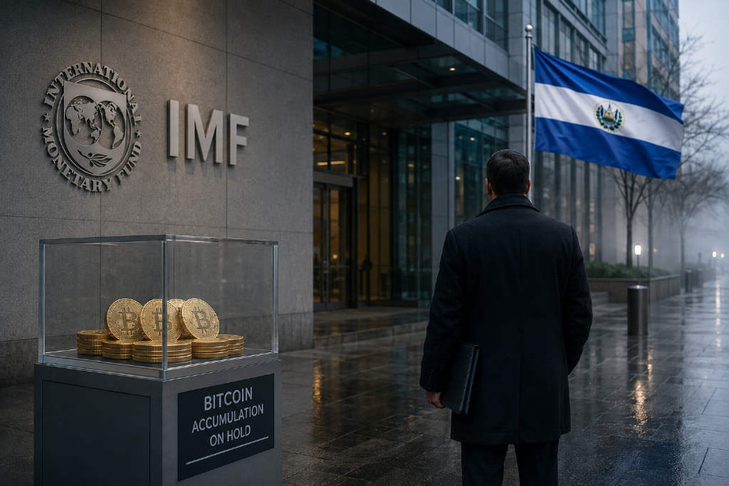 IMF确认萨尔瓦多除私人捐赠外不再增持比特币