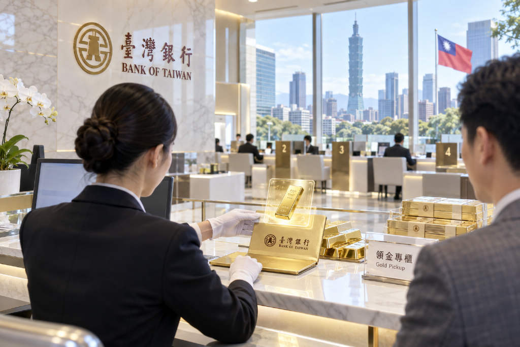 Taiwan central bank-backed gold passbook tokenization pilot targets 3-day withdrawal processing