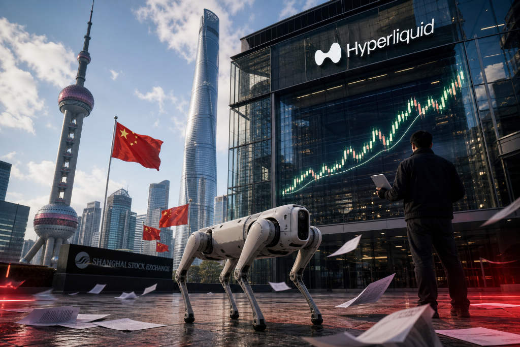 Unitree 在 Hyperliquid 上被定价约 93 美元,较上海 IPO 发行价高出逾 4 倍