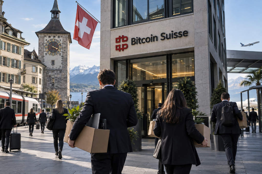 Bitcoin Suisse拟将最多 60 个瑞士岗位迁往海外