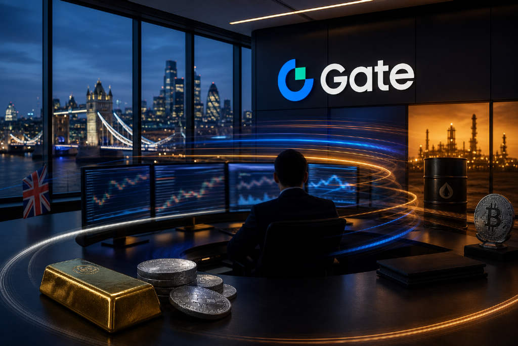 黄金白银下挫,WTI原油反弹超2%,Gate整合传统金融交易
