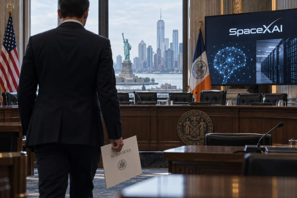 纽约市议会传唤马斯克或 SpaceXAI 代表就 AI 安全作证