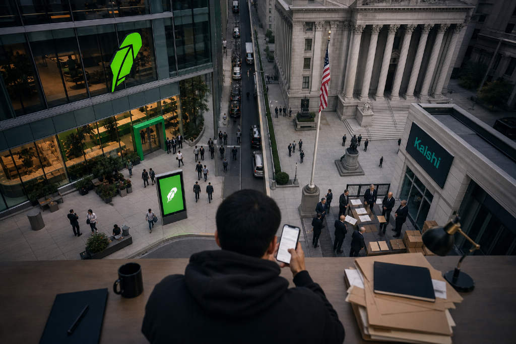 Tom Lee:若持有十年会选 Robinhood而非 Kalshi