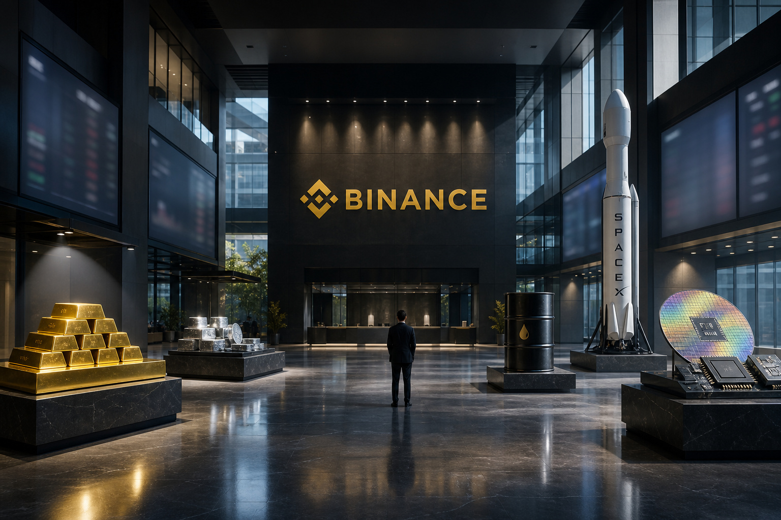 Binance 上线 220 种 TradFi 合约资产 白银黄金深度成交居首