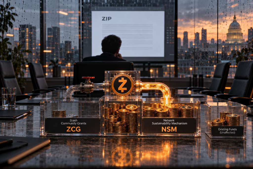 Zcash 开发者就 ZCG 8% 区块补贴去向出现分歧