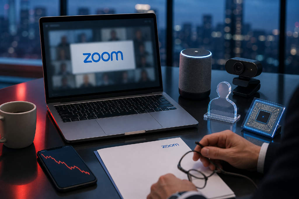 Zoom 季度盈利指引逊于预期,盘后股价跌 3.8%
