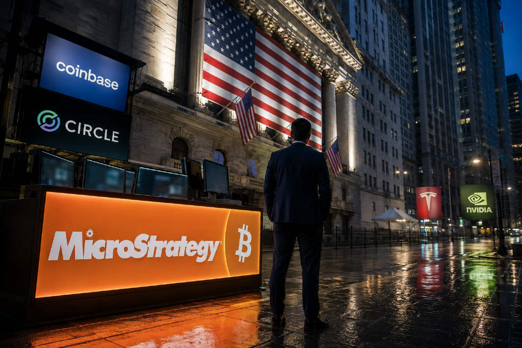 US Stocks Close Higher; Crypto-Related Names Surge With MSTR Up 17%