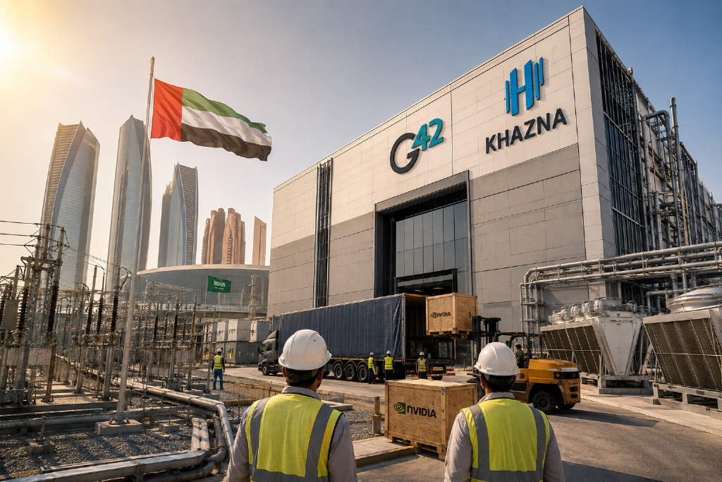 UAE AI Firm G42 Plans to Expand Data Centers to 5GW, Awaits Nvidia Chips